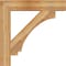 Ekena Millwork Imperial Block Rough Sawn Bracket, Western Red Cedar, 6"W x 38"D x 38"H BKT06X38X38IMP05RWR - alternate 3